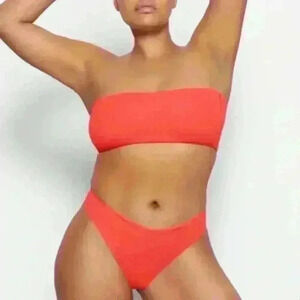 SKIMS- NWT Limited Edition Bandeau Sz 3x-Nectarine